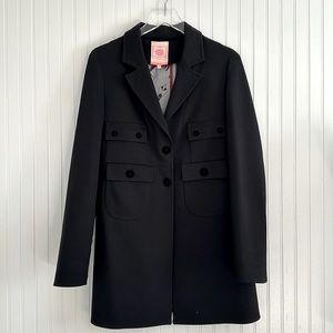 Vilagallo Black Novelty Coat